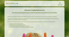 Desktop Screenshot of paymychildcare.com