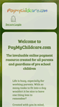 Mobile Screenshot of paymychildcare.com